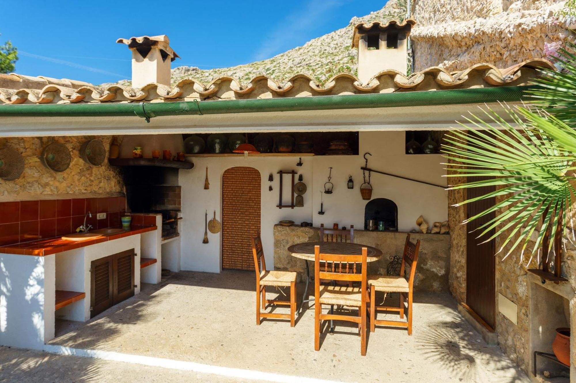 Villa Piedra Port de Pollenca Bagian luar foto